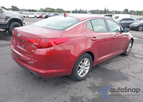 2013 Kia Optima Lx z USA, uszkodzony, nr VIN 5XXGM4A72DG234876